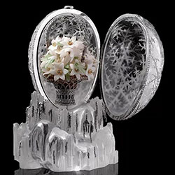 Пасхальное яйцо «Зимнее»